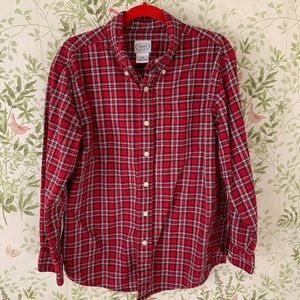 Talbots Kids Red Plaid Shirt